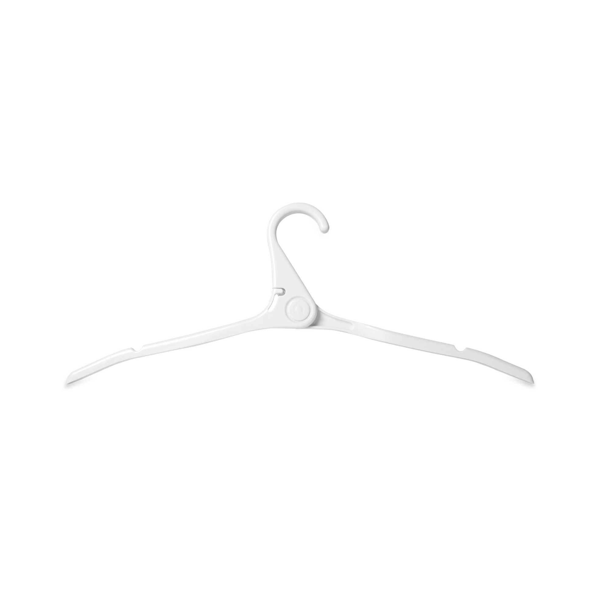 Quirky PSOL2-WH01 Solo Collapsible Hanger White - Set of 4 